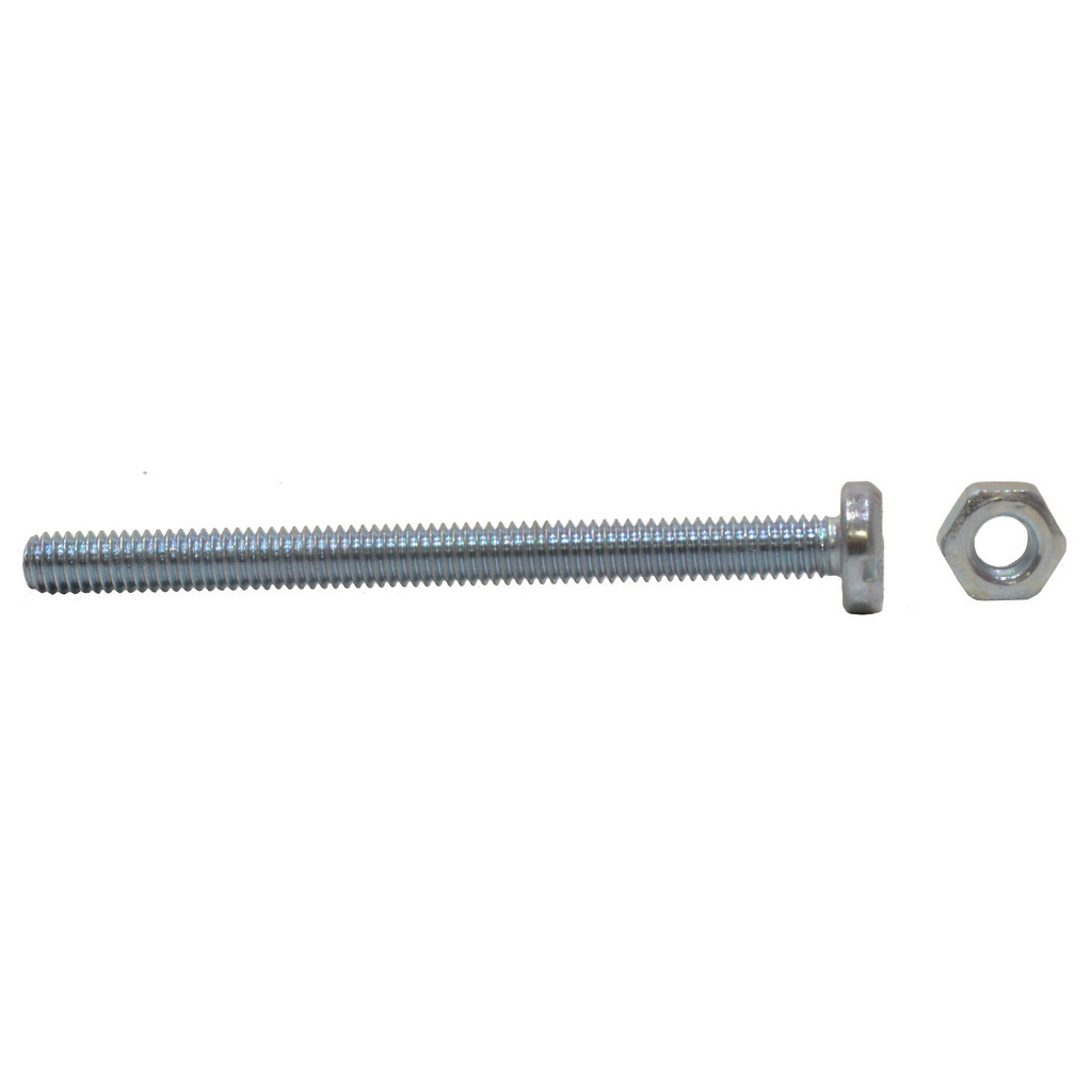 Centurion M4 x 50mm ZP Machine Screws & Nuts (100), FA142L