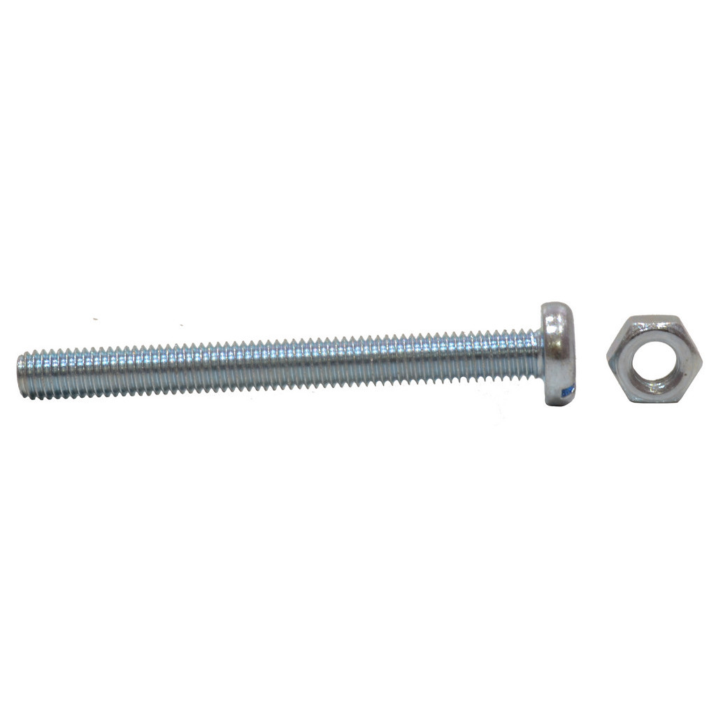Centurion M5 x 50mm ZP Machine Screws & Nuts (100), FA143L