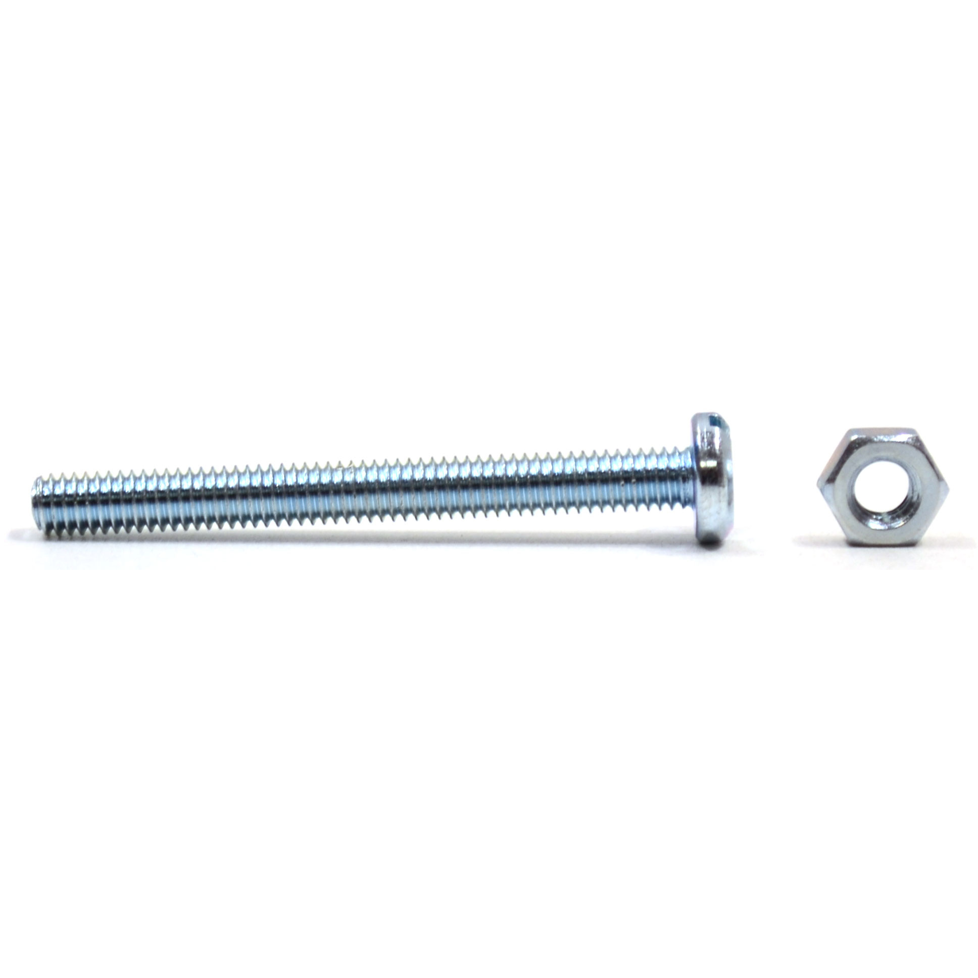 Centurion M4 x 40mm ZP Machine Screws & Nuts (100), FA257L
