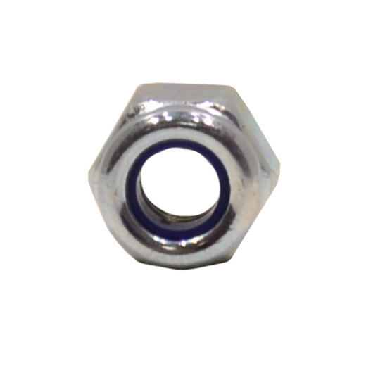 Centurion Nylon Locking Nuts, M4, Zinc Plated