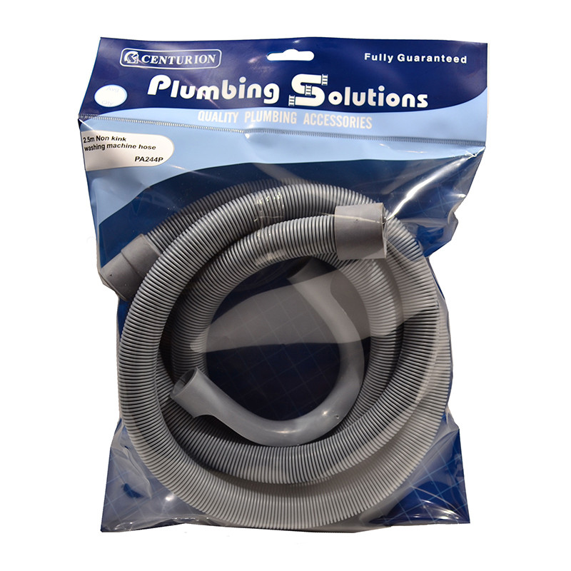 Centurion Washing Machine Outlet Hose, 2.5m Non Kink