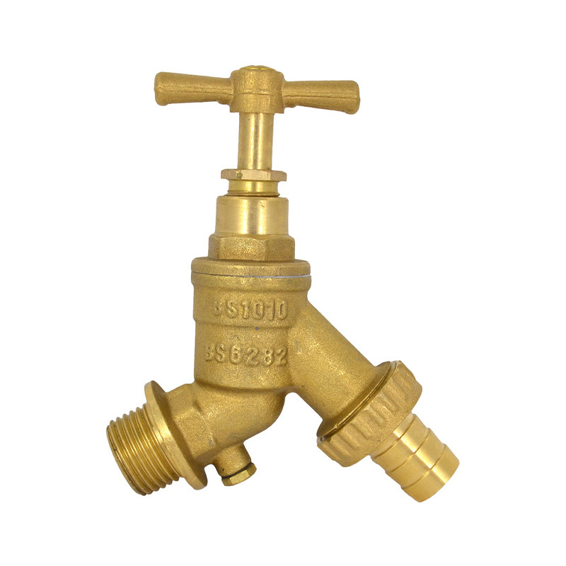 Centurion Brass Garden Hose Bib Tap with Check Valve, 1/2"