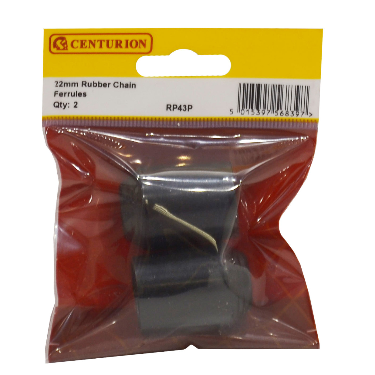Centurion 22mm Rubber Chair Ferrules 2pk RP43P