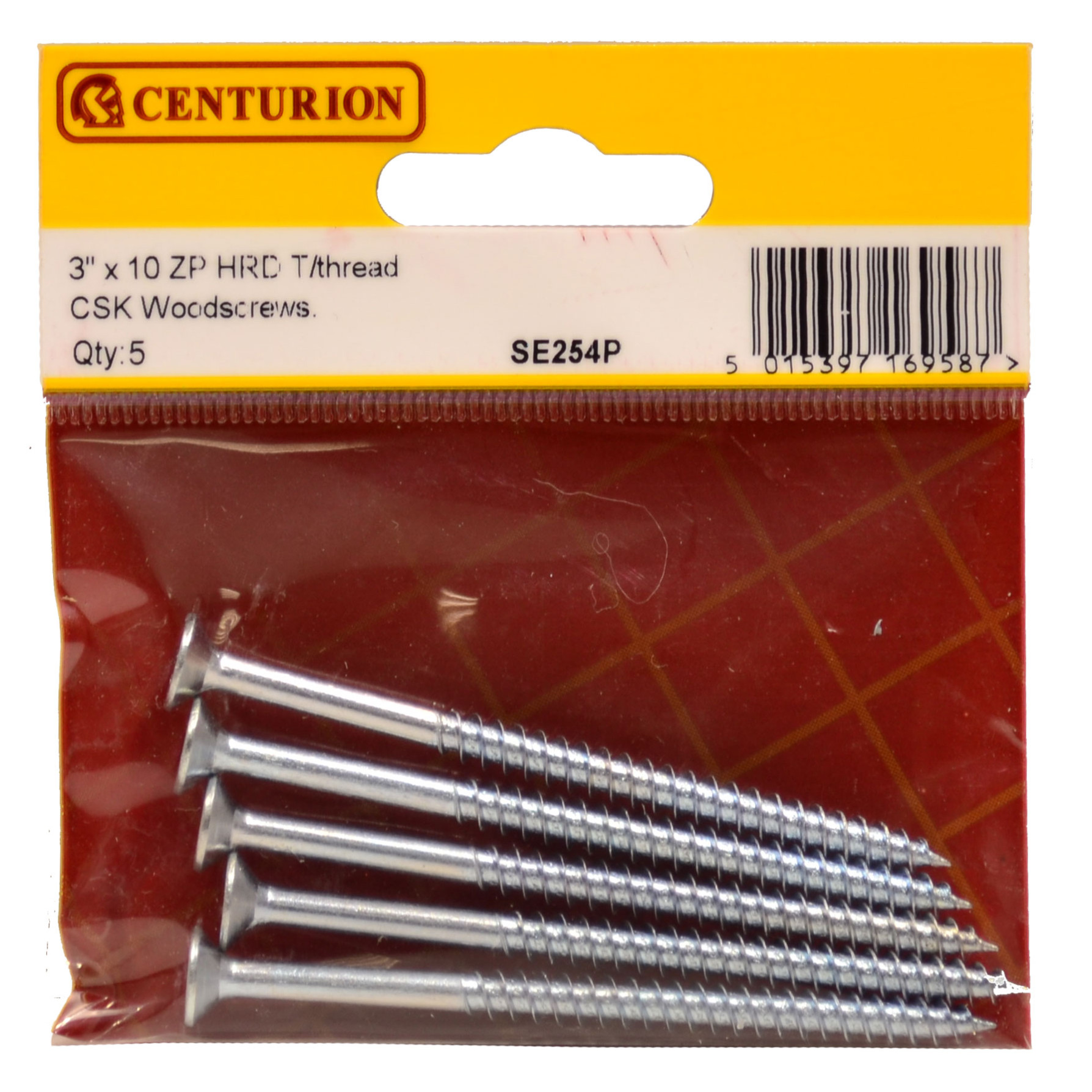 Centurion - General Purpose Pozi Twin Thread Countersunk Screws, 3