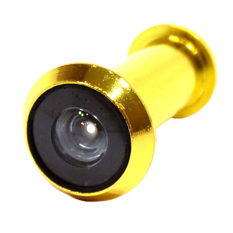 Centurion Door Viewers, Brassed, 180 Degrees