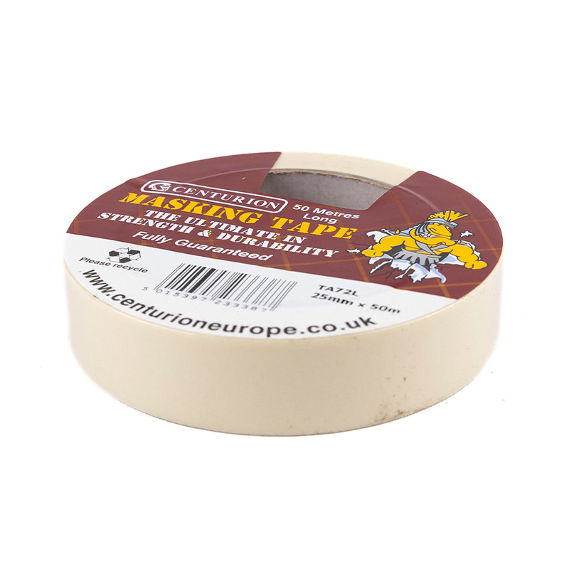 Centurion Masking Tape 25mm x 50m Roll