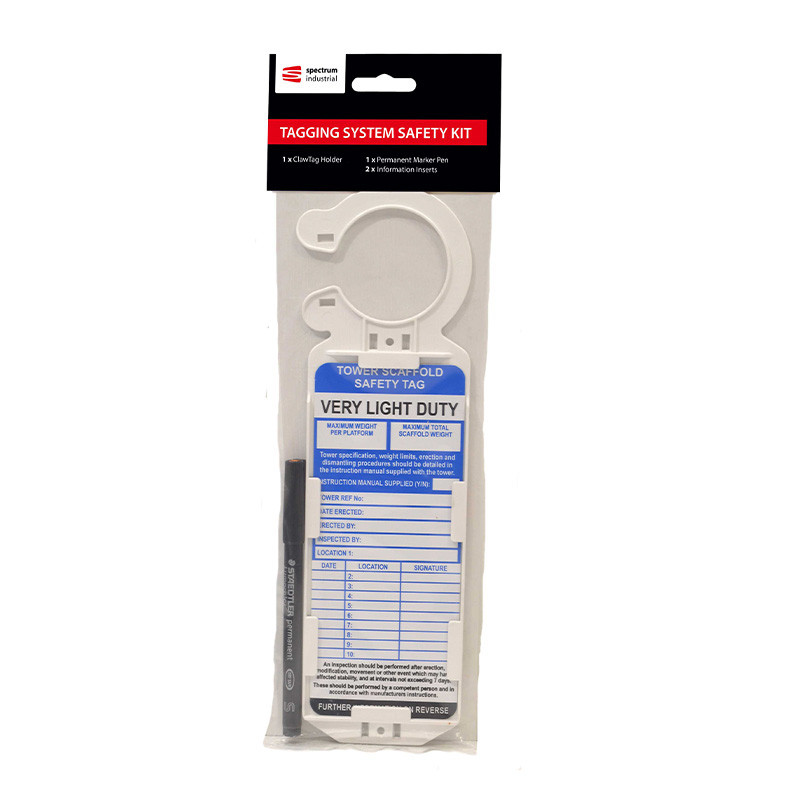 Centurion - Scaffold / Tower Tagging System Safety Kit
