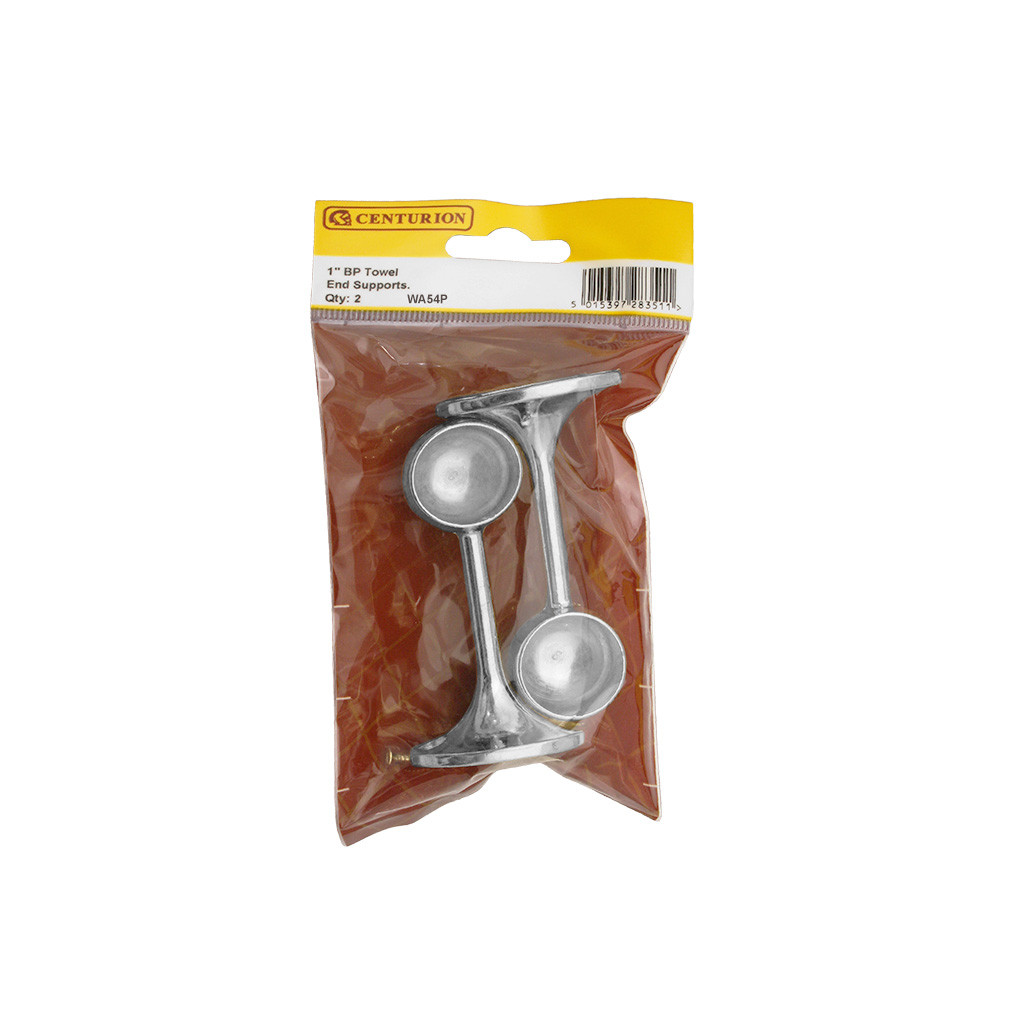 Centurion Towel Rail Support Fittings, 19mm, WA54P