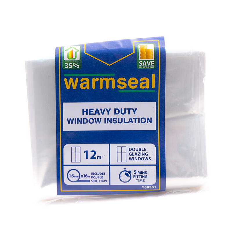 Centurion Warmseal Flexible Shrink Double Glazing Film, 9m2